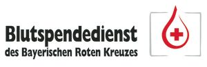 Logo des Bayerischen Roten Kreuzes Blutspendedienst