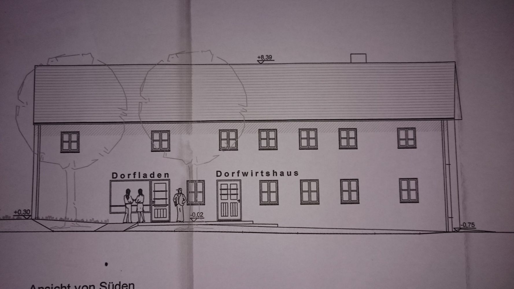 Skizze Wirtshaus Seifriedswörth